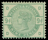 Great Britain Scott 106v Gibbons 195Wi Mint Stamp (1)