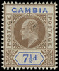 Gambia Scott 55v Gibbons 79a Superb Mint Stamp