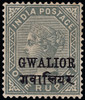 India / Gwalior Scott 22 Gibbons 33B Mint Stamp