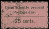 Zanzibar Scott J12-J17 Gibbons D18-D24 Used Set of Stamps
