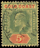 Gold Coast Scott 65 Gibbons 68 Used Stamp