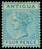 Antigua Scott 12-19 Gibbons 21-30 Mint Set of Stamps