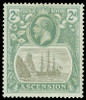 Ascension Scott 13V1 Gibbons 13a Mint Stamp