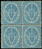 Canada / British Columbia and Vancouver Island Scott 7 Gibbons 21 Block of Stamp