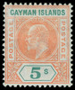Cayman Islands Scott 16a Gibbons 16a Mint Stamp