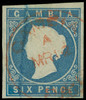 Gambia Scott 4 Gibbons 8 Used Stamp
