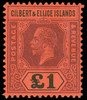 Gilbert and Ellice Islands Scott 14-26 Gibbons 12-24 Mint Set of Stamps