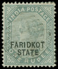 India / Faridkot Scott 10 Gibbons 15 Used Stamp