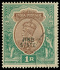 India / Jind Scott 97b Gibbons 76b Used Stamp