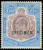 Nyasaland Protectorate Scott 11s Gibbons 82s Specimen Stamp (1)