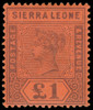 Sierra Leone Scott 34-46 Gibbons 41-53 Never Hinged Set of Stamps