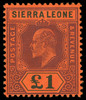 Sierra Leone Scott 90-102 Gibbons 99-111 Never Hinged Set of Stamps