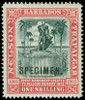 Barbados Scott 102-108 Gibbons 145-151 Specimen Set of Stamps