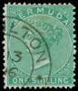 Bermuda Scott 9 Gibbons 11 Used Stamp