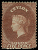 Ceylon Scott 40 Gibbons 40 Mint Stamp