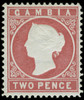 Gambia Scott 7V Gibbons 13A Mint Stamp