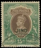 India / Jind Scott 163 Gibbons 135 Used Stamp