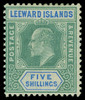 Leeward Islands Scott 20-28 Gibbons 20-28 Never Hinged Set of Stamps