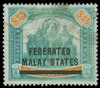 Malaya (Federated States) Scott 13A Gibbons 14 Used Stamp