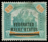 Malaya (Federated States) Scott 13A Gibbons 14 Superb Used Stamp
