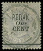 Malaya / Perak Scott 29-40 Gibbons 43-47 Used Set of Stamps