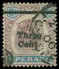 Malaya / Perak Scott 65b Gibbons 84c Used Stamp