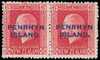 Penrhyn Island Scott 23v Gibbons 26ab Mint Stamp
