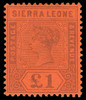 Sierra Leone Gibbons 41-53 Never Hinged Set of Stamps