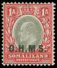 Somaliland Protectorate Scott O12a Gibbons O11a Mint Stamp