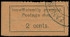 Zanzibar Scott J2 Gibbons D2 Used Stamp