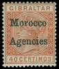 Great Britain Offices in Morocco Scott 9 Gibbons 5f Mint Stamp (3)