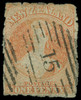 New Zealand Scott 7c Gibbons 27 Used Stamp