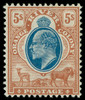 Orange River Colony Scott 61-69 Gibbons 139-147 Mint Set of Stamps (1)