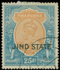 India / Jind Scott 125 Gibbons 103 Used Stamp