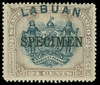 Labuan Scott 72s-86s Gibbons 89s-101s Specimen Set of Stamps