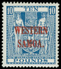Samoa Scott 180v1 Gibbons 194dv Mint Stamp