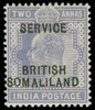 Somaliland Protectorate Scott O6c-O8c Gibbons O6b-O8b Mint Set of Stamps