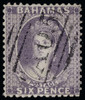 Bahamas Scott 10a Gibbons 19a Used Stamp