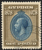 Cyprus Scott 114-123 Gibbons 123-132 Used Set of Stamps