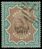 India / Patiala Scott 24 Gibbons 30 Used Stamp