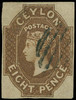 Ceylon Scott 8 Gibbons 7 Used Stamp