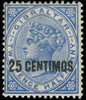 Gibraltar Scott 25b Gibbons 18b Mint Stamp
