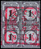 Malaya / Malacca Scott NJ1 Gibbons JD11 Block of Stamp