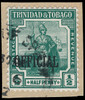 Trinidad and Tobago Scott O4 Gibbons O13 Used Stamp (1)