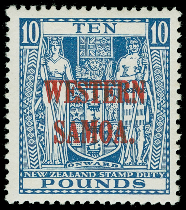 Samoa Scott 180v1 Gibbons 194dv Superb Mint Stamp - colonialstamps.com