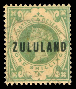 Zululand Scott 1-10 Gibbons 1-10 Used Set of Stamps