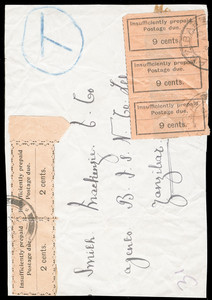 Zanzibar Scott J4-J12 Gibbons D5-D18 Used Set of Stamps