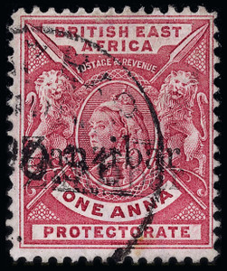 Zanzibar Scott 33a Gibbons 42j Used Stamp