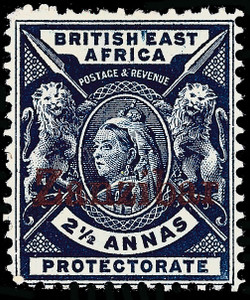 Zanzibar Scott 32-37 Gibbons 41-46 Mint Set of Stamps