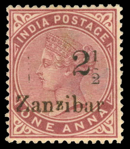 Zanzibar Scott 20D Gibbons 25D Mint Stamp (1)
